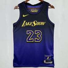 2025 Lakers JAMES #23 City Edition NBA Jerseys