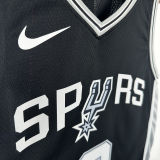 2023/24 Spurs PAUL #3 Black NBA Jerseys