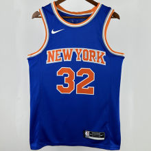 2025 NY Knicks TOWNS #32 Blue City Edition NBA Jerseys