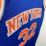2025 NY Knicks TOWNS #32 Blue City Edition NBA Jerseys