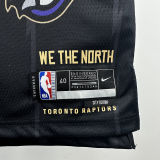2025 Timberwolves BARNES #4 Black NBA Jerseys 热压