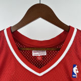 1996/97 76ers IVERSON #3 Red Retro NBA Jerseys 热压
