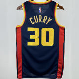 2025 Warriors GREEN #30 City Edition NBA Jerseys