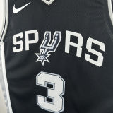 2023/24 Spurs PAUL #3 Black NBA Jerseys