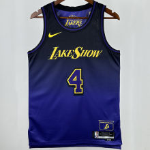 2025 Lakers KNECHT#4 City Edition NBA Jerseys