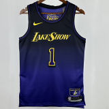 2025 Lakers RUSSELL #1 City Edition NBA Jerseys