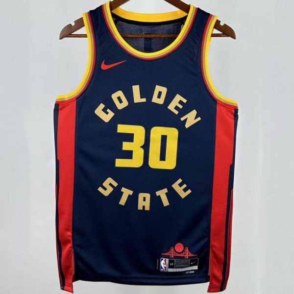 2025 Warriors GREEN #30 City Edition NBA Jerseys