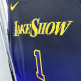 2025 Lakers RUSSELL #1 City Edition NBA Jerseys