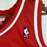 1996/97 76ers IVERSON #3 Red Retro NBA Jerseys 热压