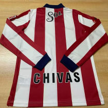 1996/97 Chivas Home Retro Long Sleeve Soccer Jersey