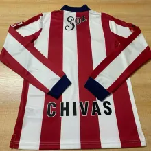 1996/97 Chivas Home Retro Long Sleeve Soccer Jersey