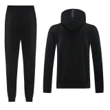 2025 Nk~ Black Zipper Jacket Tracksuit