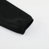 2025 Nk~ Black Zipper Jacket Tracksuit
