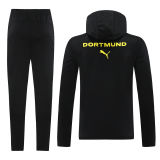 2025 BVB Black Zipper Jacket Tracksuit