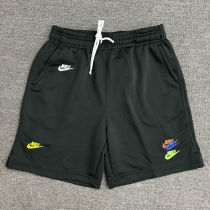 2025 NK Black Embroidered Multicolor Logo Casual Short Pants CN02黑