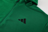 2025 Nk~ Green Zipper Jacket Tracksuit