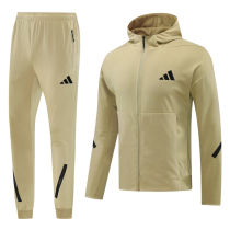 2025 Nk~ Khaki Zipper Jacket Tracksuit