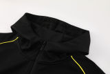 2025 BVB Black Zipper Jacket Tracksuit