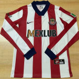 1996/97 Chivas Home Retro Long Sleeve Soccer Jersey