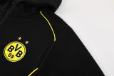 2025 BVB Black Zipper Jacket Tracksuit