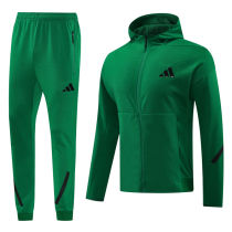 2025 Nk~ Green Zipper Jacket Tracksuit