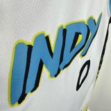 2025 Pacers HALIBURTON #0 White City Edition NBA Jerseys