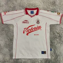 1999/2000 Deportivo Toluca Away White Retro Soccer Jersey 托卢卡