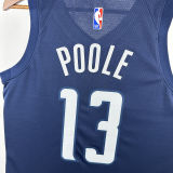 2025 Wizards POOLE #13 Sapphire Blue NBA Jerseys