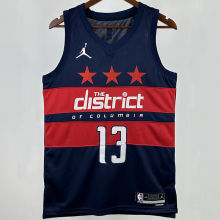2025 Wizards POOLE #13 Sapphire Blue NBA Jerseys