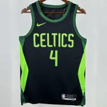 2025 Celtics HOLIDAY #4 Black City Edition NBA Jerseys