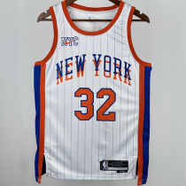 2025 NY Knicks TOWNS #32 White City Edition NBA Jerseys