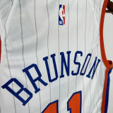 2025 NY Knicks BRUNSON #11 White City Edition NBA Jerseys