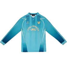 2024/25 Venezia FC Third Blue Fans Long Sleeve Soccer Jersey