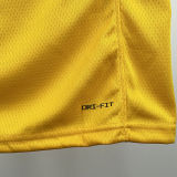 2025 Lakers KNECHT#4 Yellow NBA Jerseys