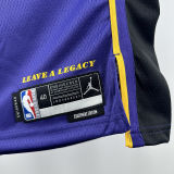 2025 Lakers KNECHT#4 City Edition NBA Jerseys