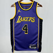 2025 Lakers KNECHT#4 City Edition NBA Jerseys