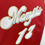 2025 Grizzlies KAWAMURA #17 Red City Edition NBA Jerseys Hot Pressed