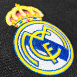 2008/09 RM Away Black Retro Long Sleeve Soccer Jersey