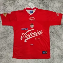 2000/01 Deportivo Toluca Home Red Retro Soccer Jersey 托卢卡
