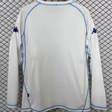 2003/04 AJ Auxerre Home White Retro Long Sleeve Soccer Jersey 欧塞尔