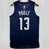2025 Wizards POOLE #13 Sapphire Blue NBA Jerseys