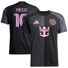 MESSI #10 Inter Miami 1:1 Quality Away Black Fans Jersey 2025/26