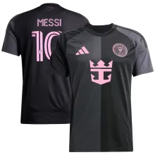 MESSI #10 Inter Miami 1:1 Quality Away Black Fans Jersey 2025/26