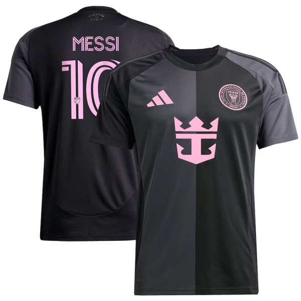 MESSI #10 Inter Miami 1:1 Quality Away Black Fans Jersey 2025/26