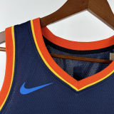2025 KC Thunder HOLMGREN #7 Black City Edition NBA Jerseys