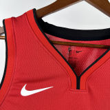 2025 Miami Heat JAQUEZ JR. #11 Red City Edition NBA Jerseys 热压