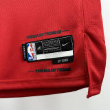 2025 Miami Heat JAQUEZ JR. #11 Red City Edition NBA Jerseys 热压