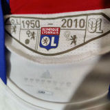 2010/11 Lyon Home White Retro Soccer Jersey