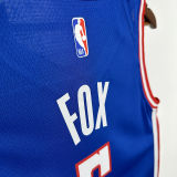 2025 Kings FOX #5 Purple City Edition NBA Jerseys 热压