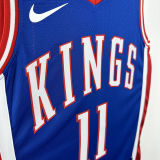 2025 Kings SABONIS #11 Purple City Edition NBA Jerseys 热压